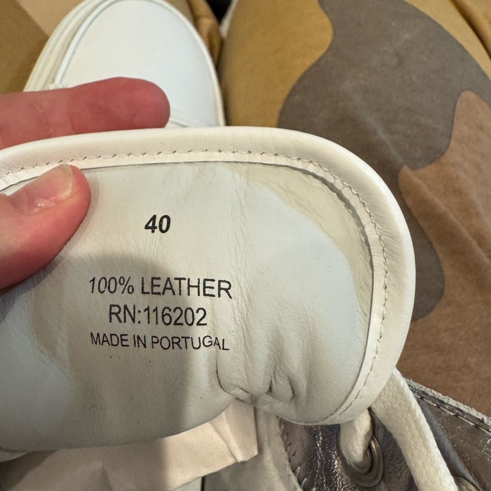 Zadig & Voltaire White High-Top Sneakers - Picture 5 of 8